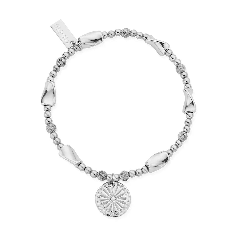 ChloBo Sterling Silver Sunshine Spirit Bracelet CBO-714 Image 1