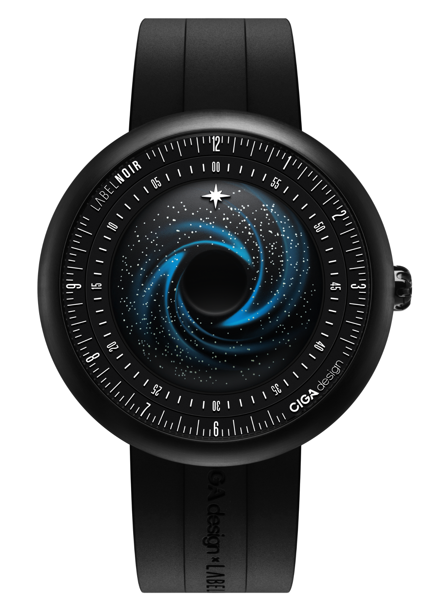 ciga-design-label-noir-black-hole-automatic-watch-front-dial-view