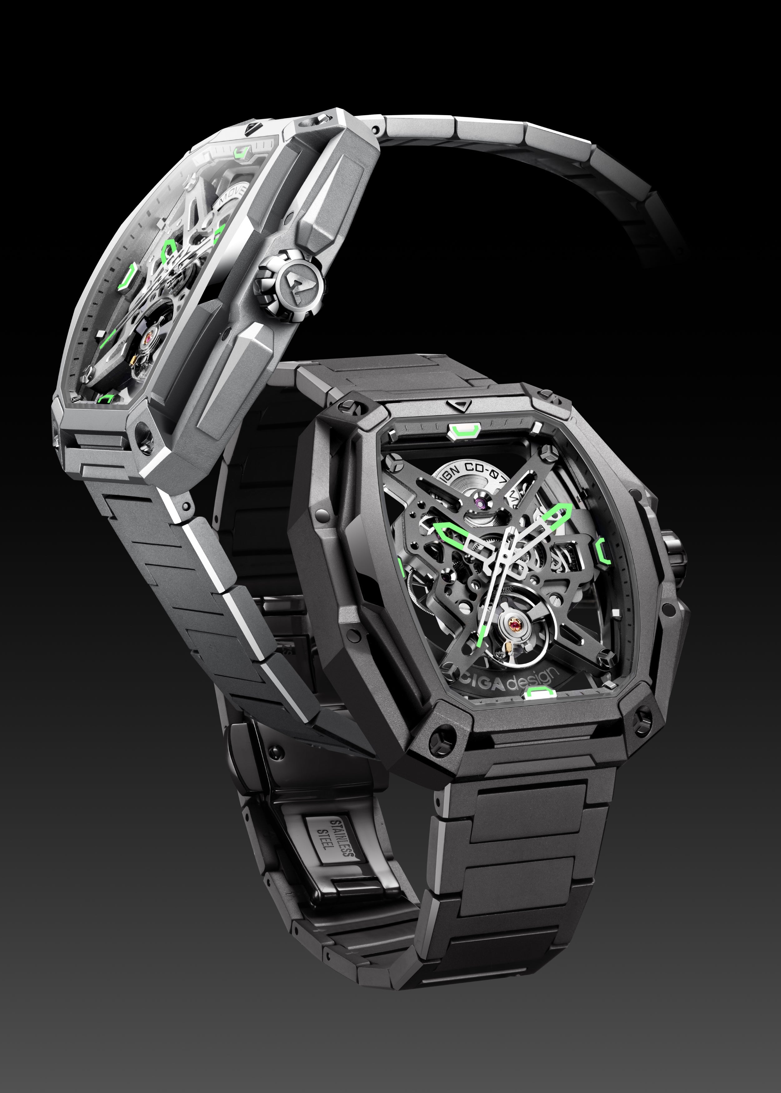 CIGA Z Hunter Carbon Grey Watch Z Hunter Carbon Grey Image 6