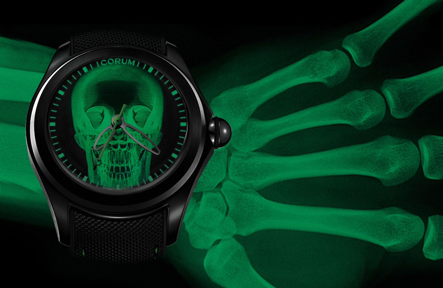 Corum Bubble 47 Skull X-Ray Limited Edition Watch L082/04330 Image 2