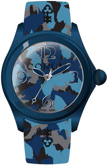 Corum Watch Bubble 52 Camouflage Blue Limited Edition L403/03323 Image 1