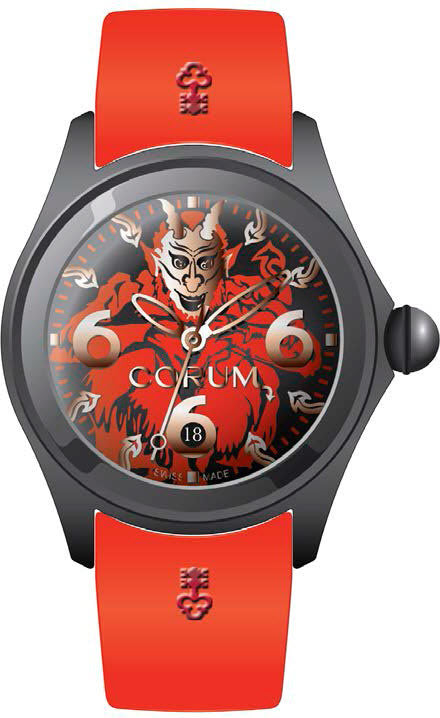 Corum Watch Bubble 52 Diablo Limited Edition L403/03248 Image 1