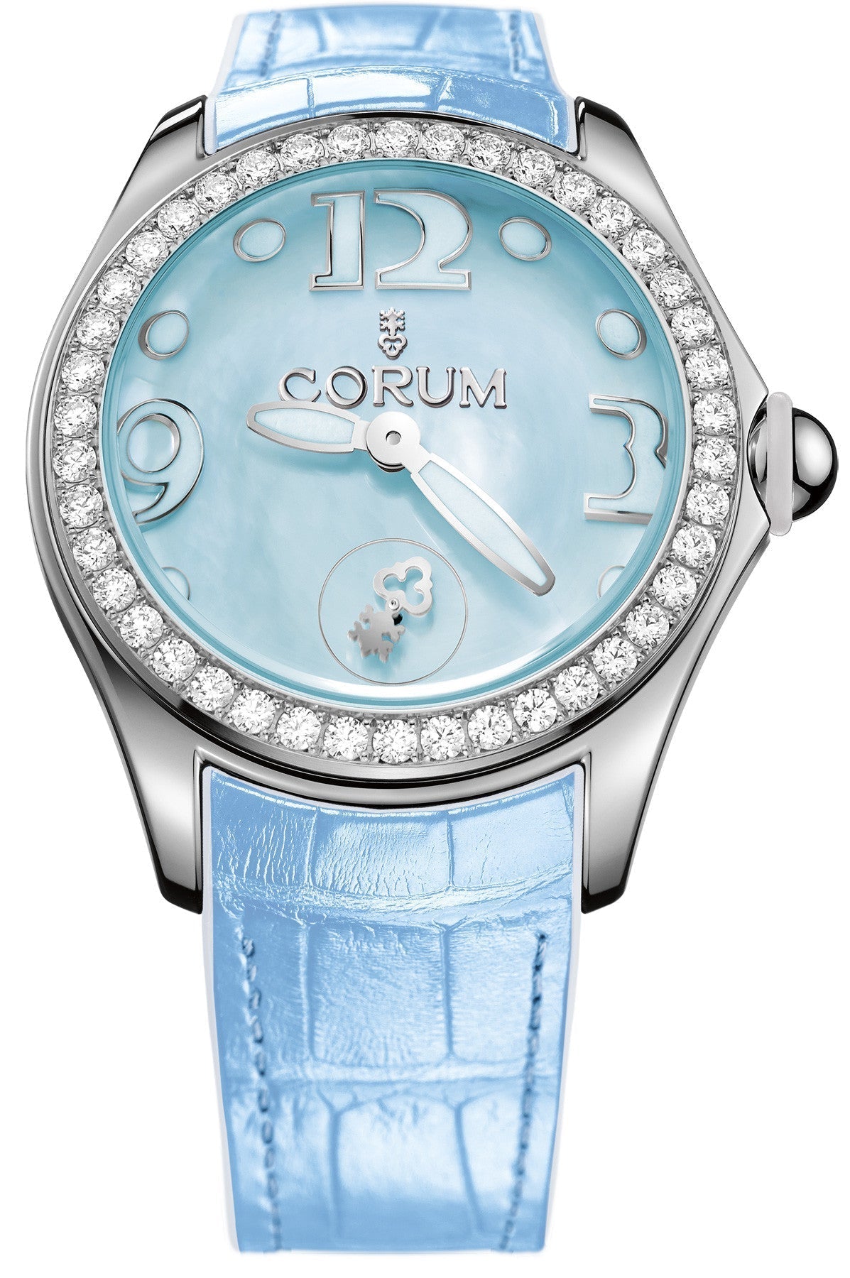 Corum Watch Bubble Mother of Pearl Ladies Blue Diamond L295/03050 Image 1