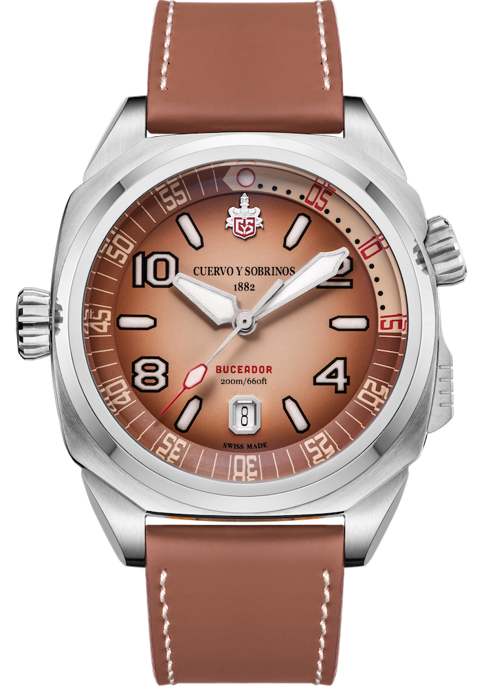 Cuervo y Sobrinos Buceador Caribe Divers Cayo Coco Beach Watch 2860.1AR Image 3