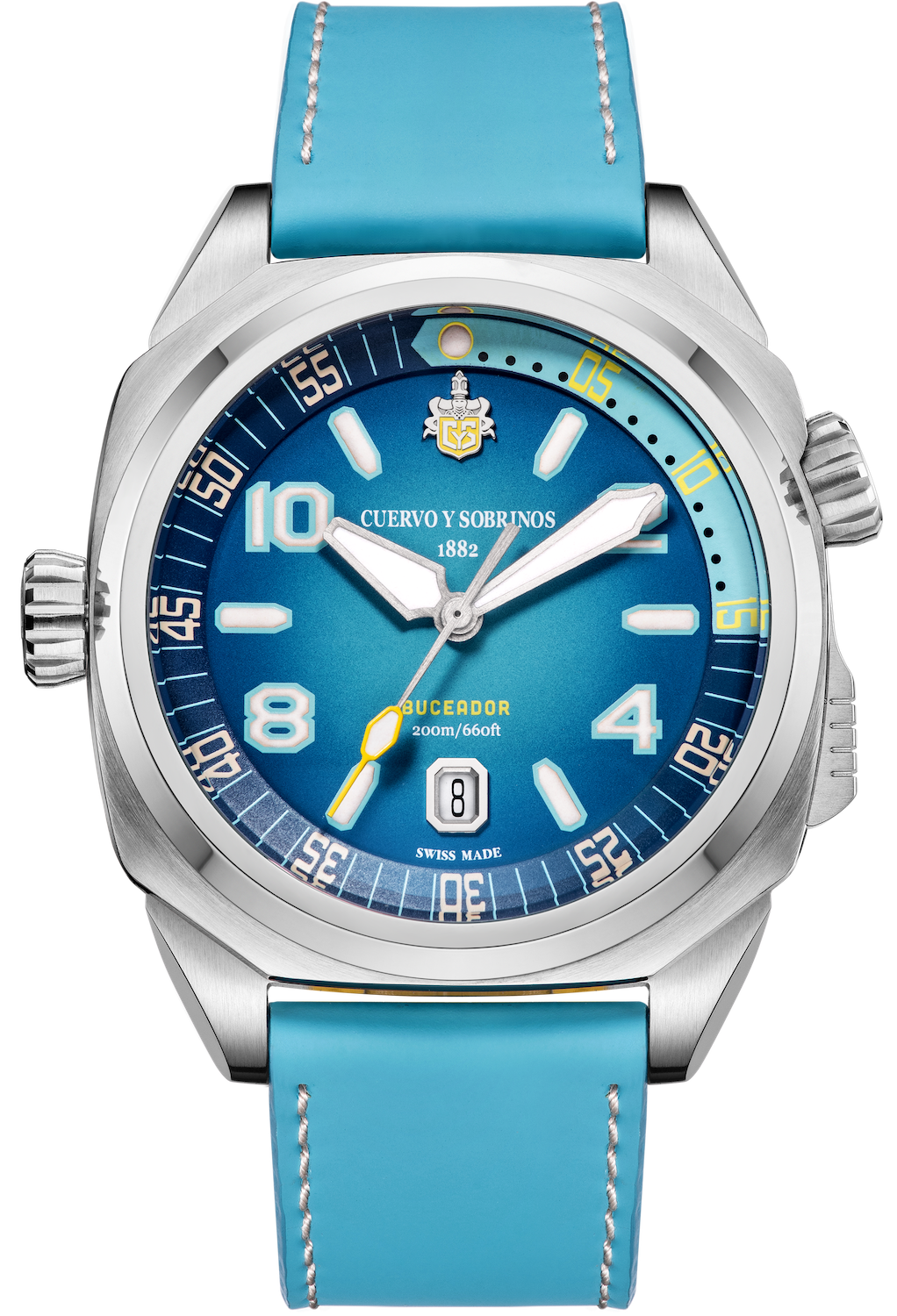 Cuervo y Sobrinos Buceador Caribe Divers Varadero Beach Watch 2860.1AZ Image 1