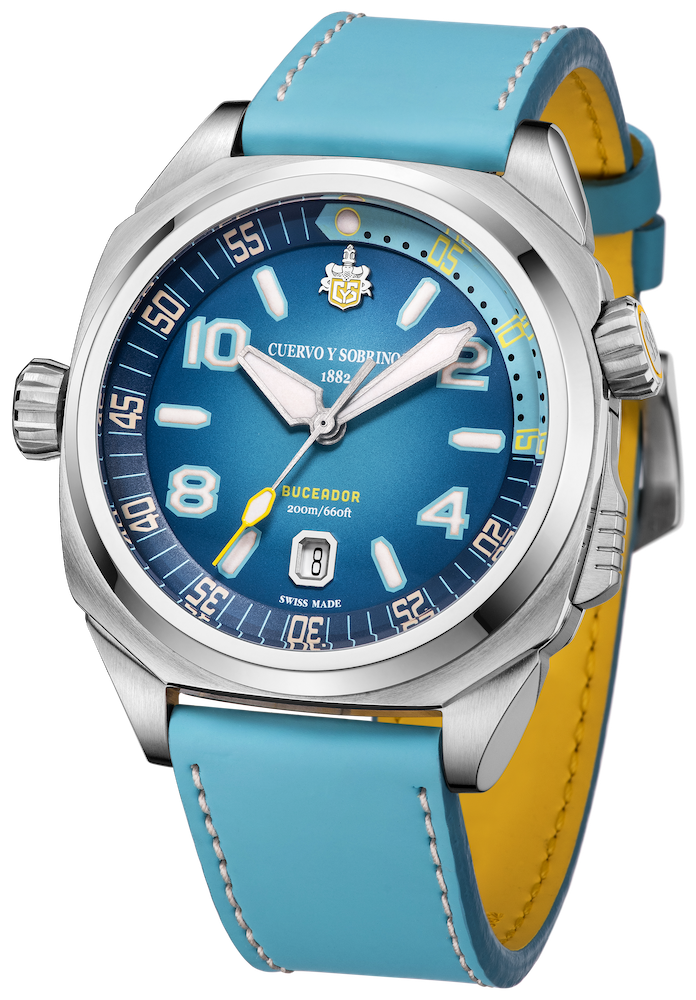Cuervo y Sobrinos Buceador Caribe Divers Varadero Beach Watch 2860.1AZ Image 3