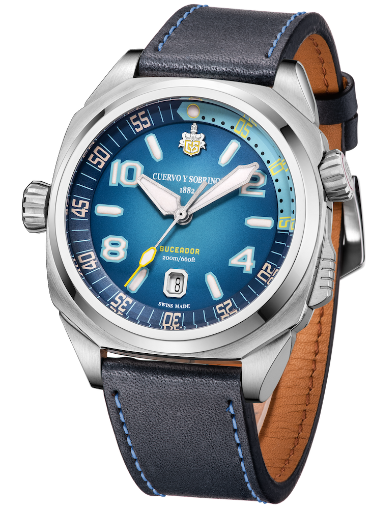 Cuervo y Sobrinos Buceador Caribe Divers Varadero Beach Watch 2860.1AZ Image 4