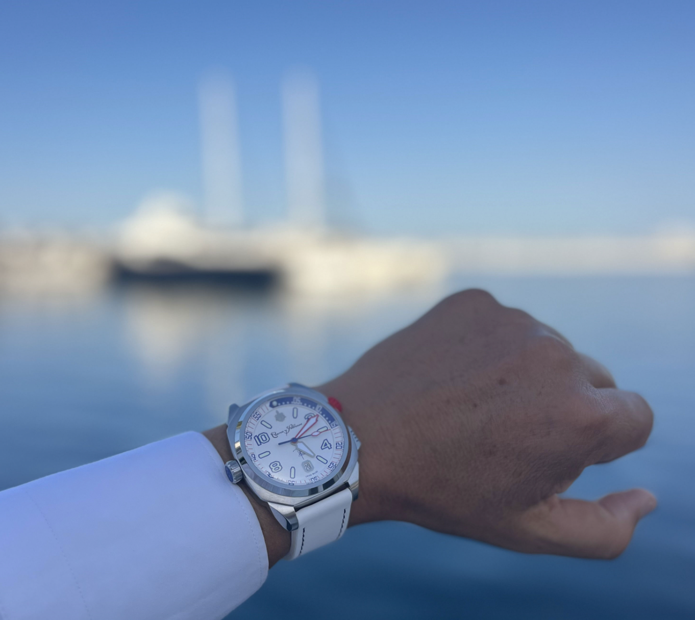 Cuervo y Sobrinos Buceador Caribe Pipin Watch 2860.1PP Image 3