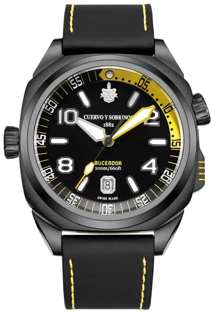 Cuervo y Sobrinos Buceador Caribe Watch 2860.3NY Image 1