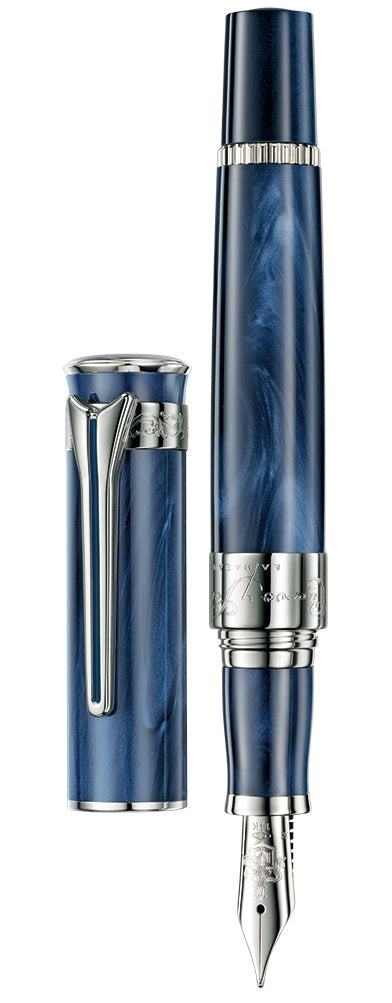 Cuervo y Sobrinos Fountain Pen Blue Historiador 100.1BMP Image 1
