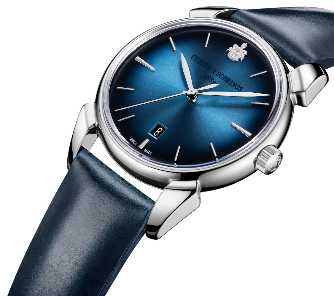 Cuervo y Sobrinos Historiador Asturias Blue Watch 3195.1ASB Image 2