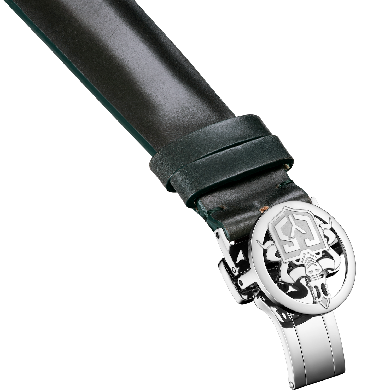 Cuervo y Sobrinos Historiador Asturias Green Watch 3195.1ASV Image 5