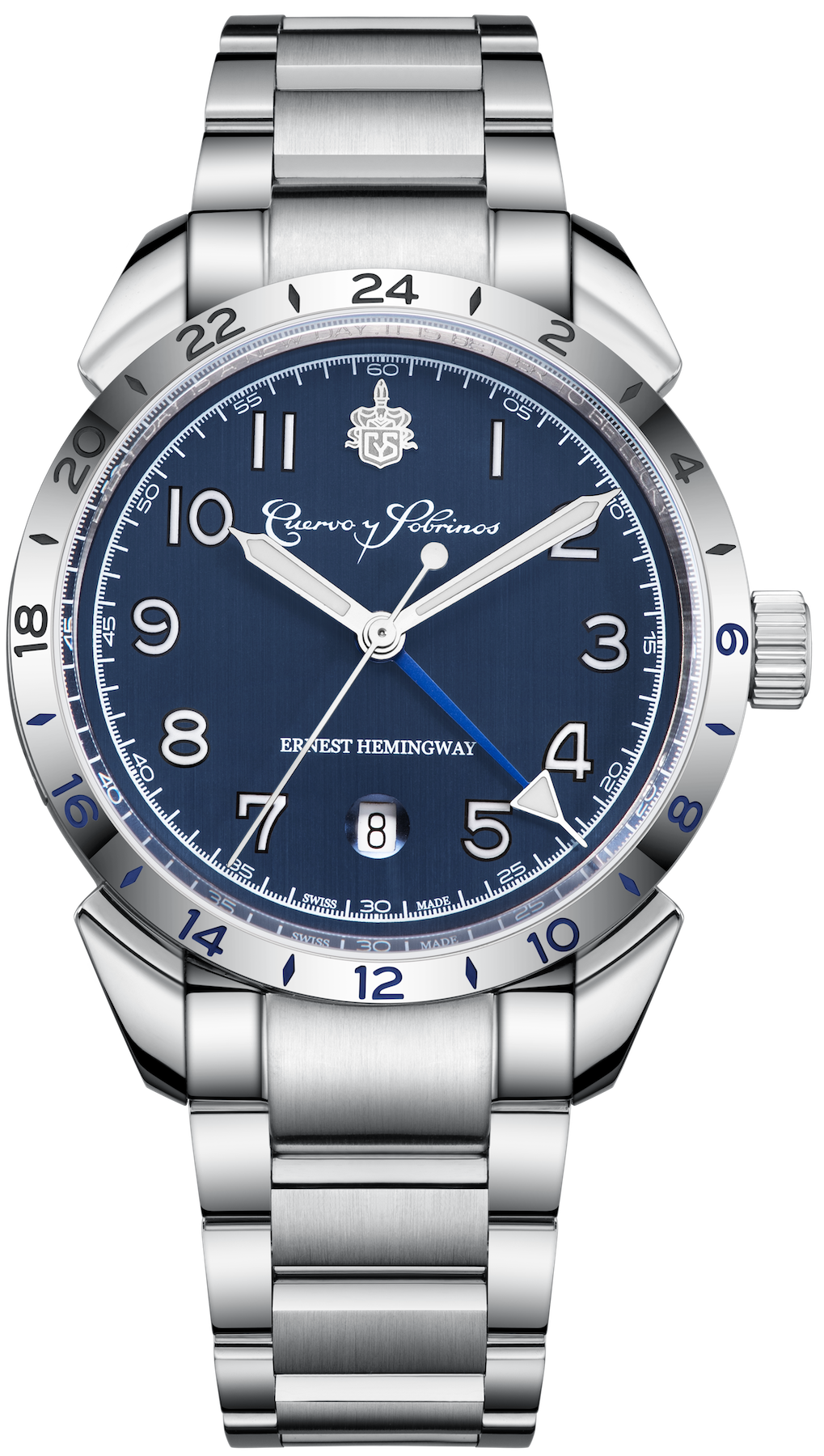 Cuervo y Sobrinos Historiador Hemingway The Fisherman Limited Edition Watch 3192B.1B Image 1
