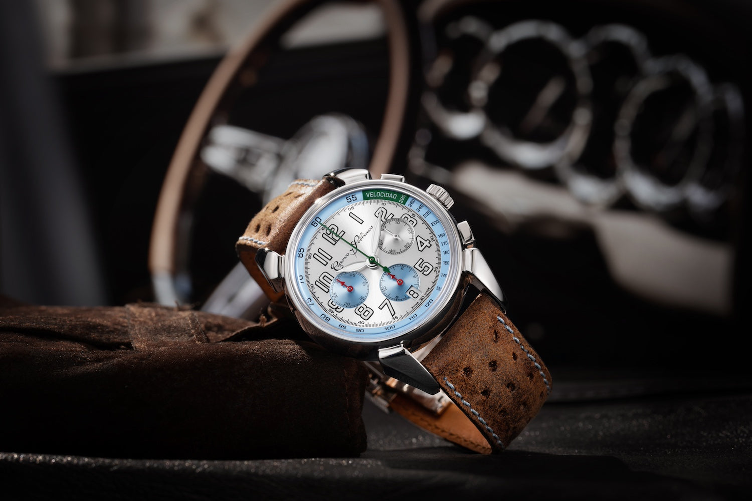 Cuervo y Sobrinos Historiador Nino Farina Limited Edition Watch 3144.1NF Image 7