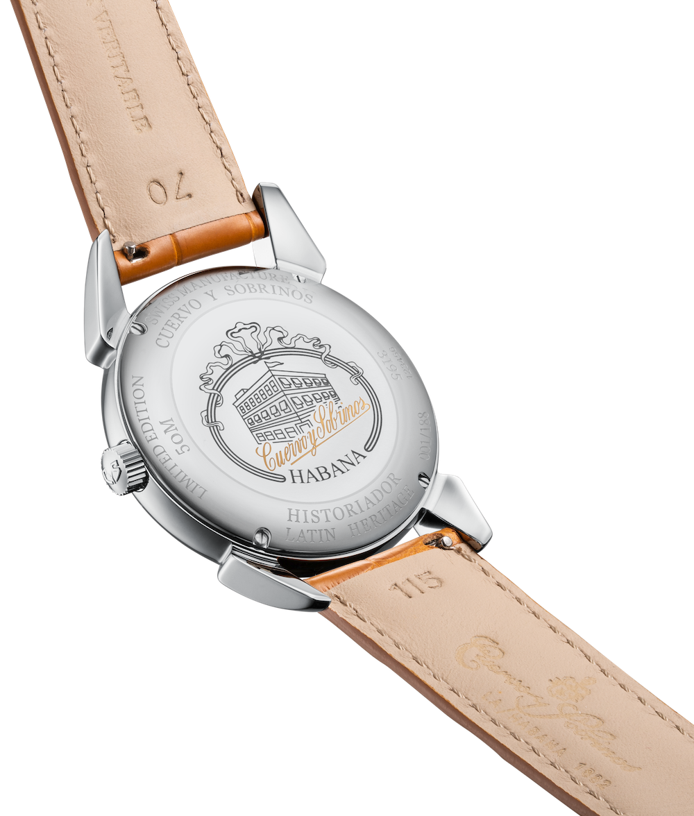 Cuervo y Sobrinos Historiador Tradicion San Rafael Limited Edition Watch 3195.1SR.CH Image 2