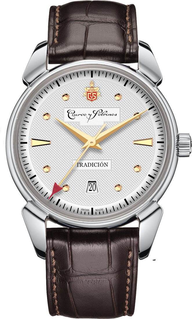 Cuervo y Sobrinos Historiador Tradition Limited Edition Watch 3195.1TS Image 1