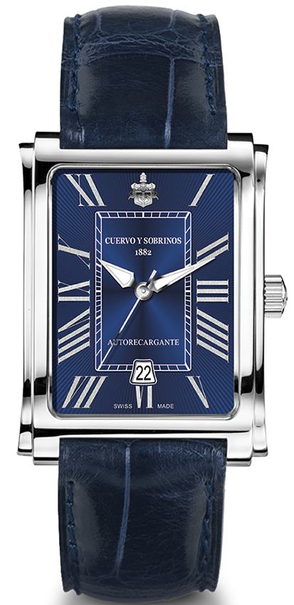 Cuervo y Sobrinos Prominente Clasico Watch 1015.1RB Image 1