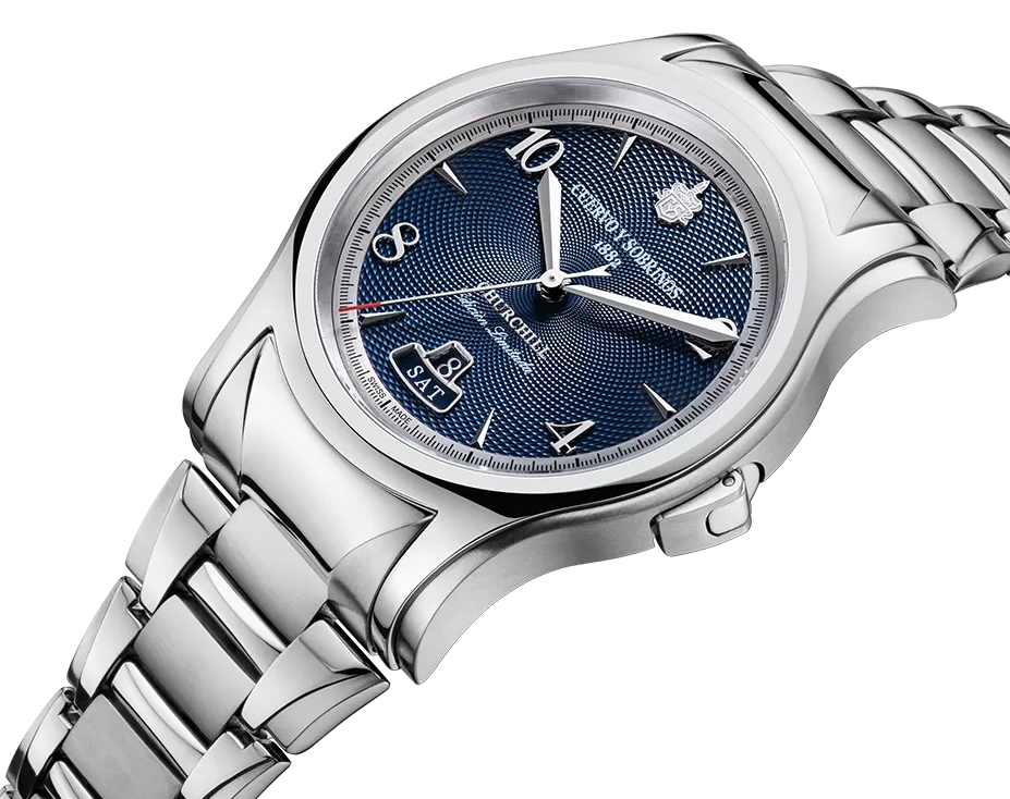 Cuervo y Sobrinos Robusto Churchill Sir Winston Limited Edition Watch 2810B.1SWB Image 3
