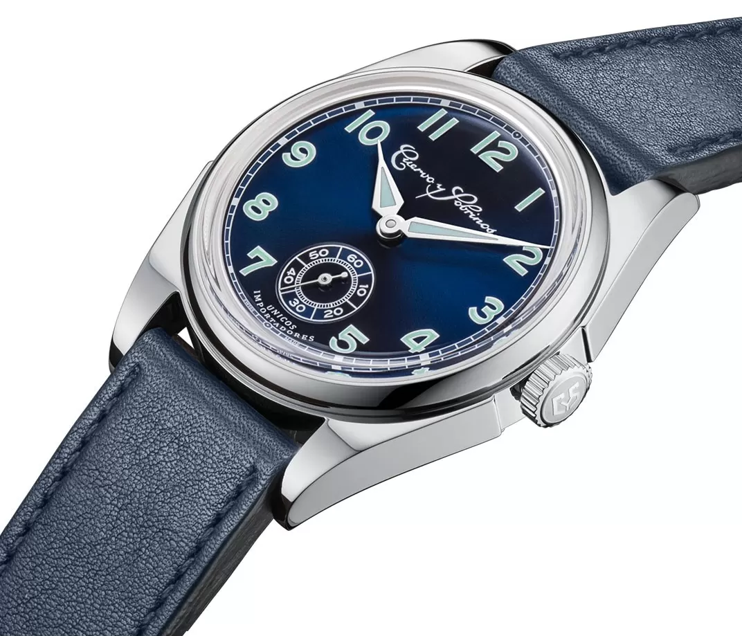 Cuervo y Sobrinos Robusto Sans Souci Blue Watch 3162.1B Image 2