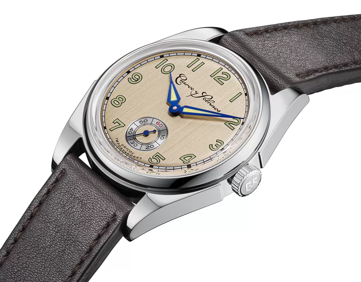 Cuervo y Sobrinos Robusto Sans Souci Champagne Watch 3162.1A Image 2
