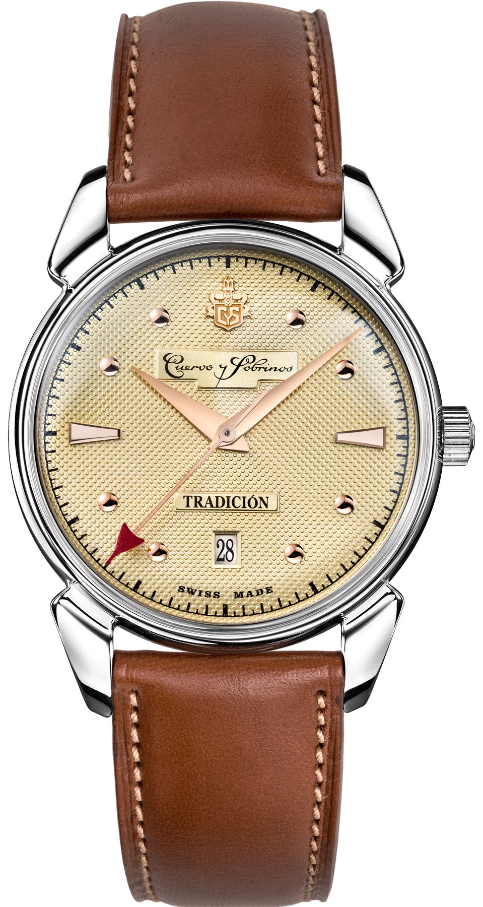 Cuervo y Sobrinos Watch Historiador Central Second Tradition 3195.1TR.C Image 1