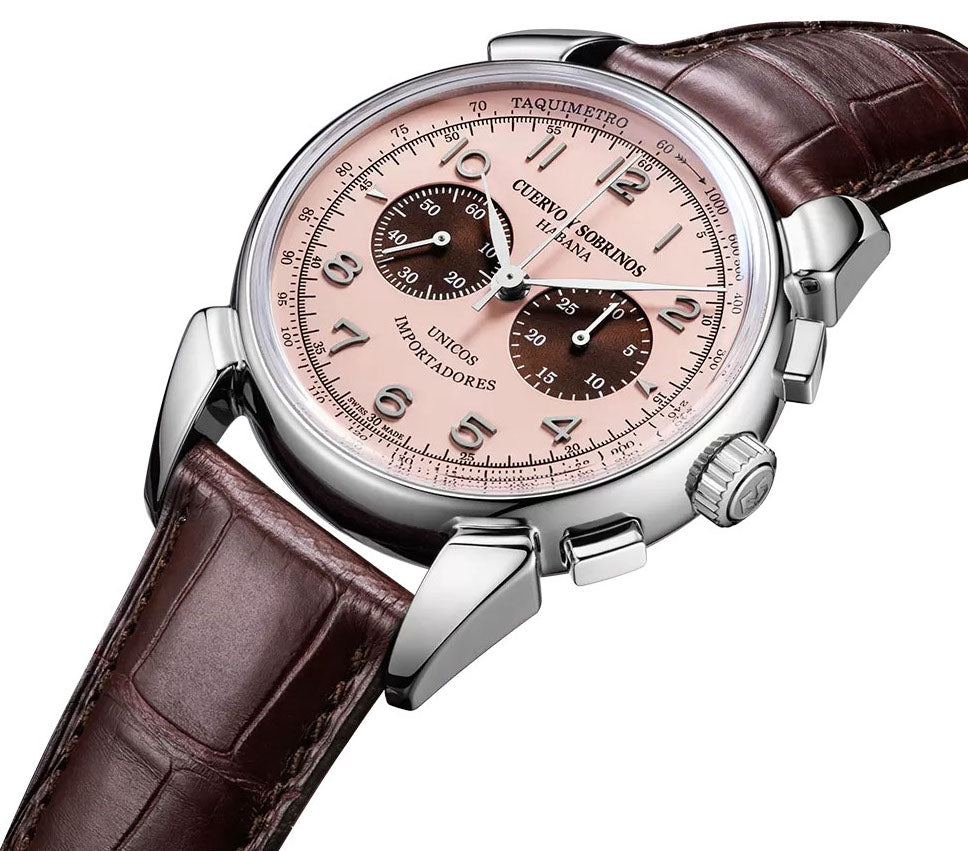Cuervo y Sobrinos Watch Historiador Cronografo 1946 Limited Edition 3143.1S Image 3