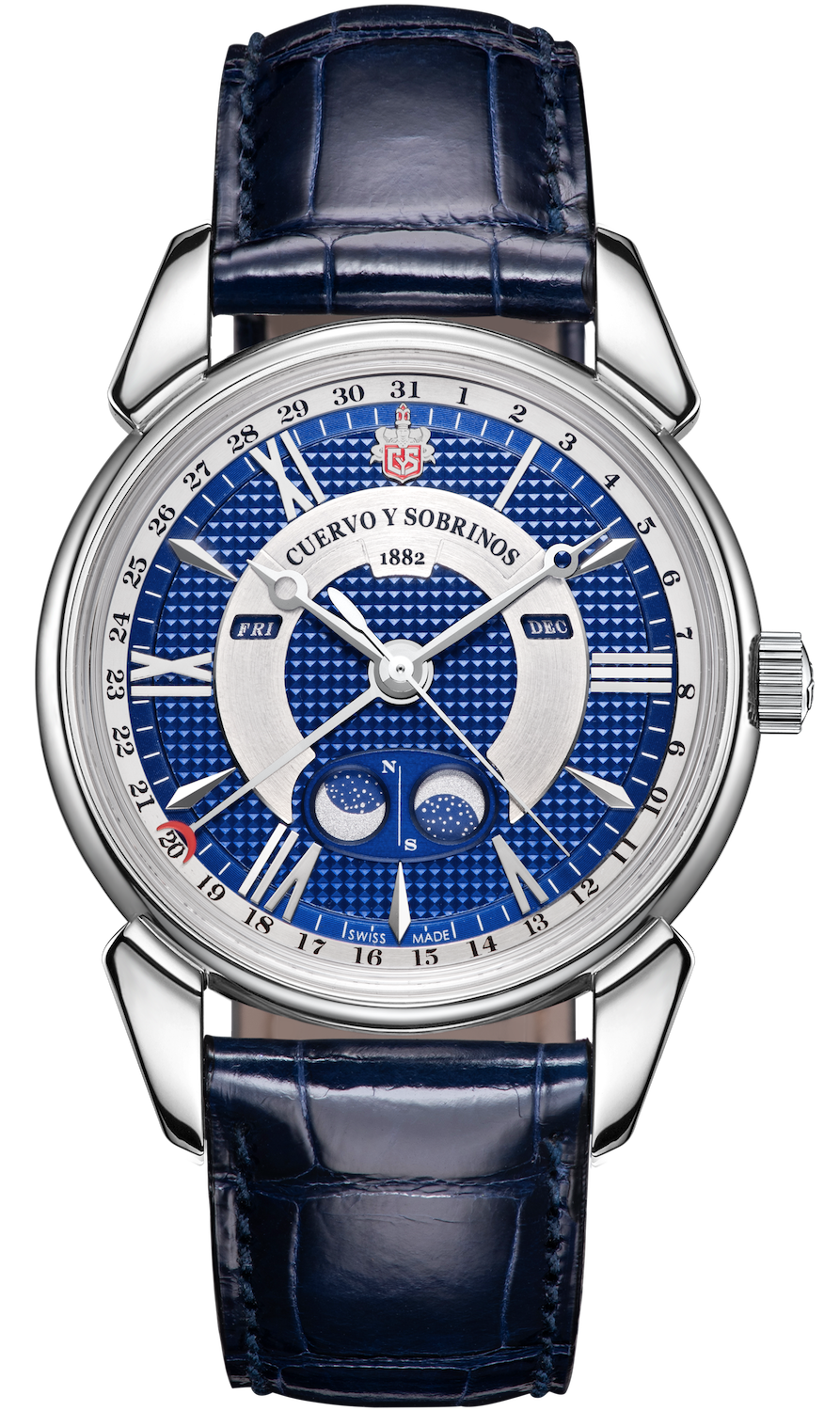 Cuervo y Sobrinos Watch Historiador Doble Luna 3194.1DL Image 1