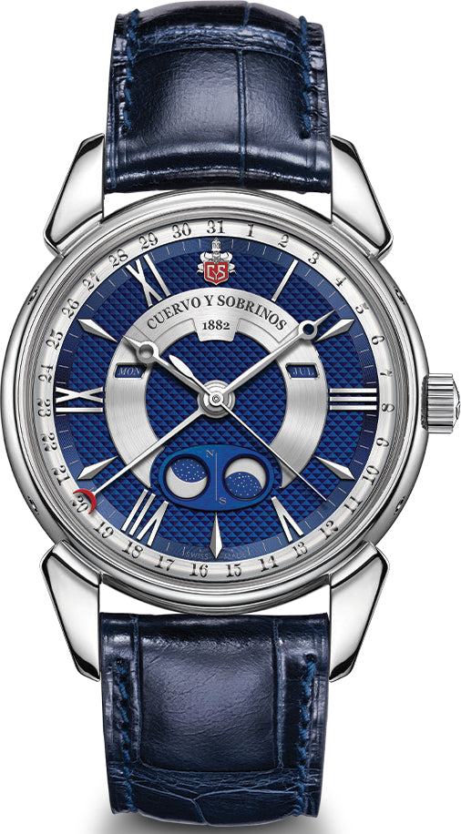 Cuervo y Sobrinos Watch Historiador Doble Luna Limited Edition 3194.1DL Image 1