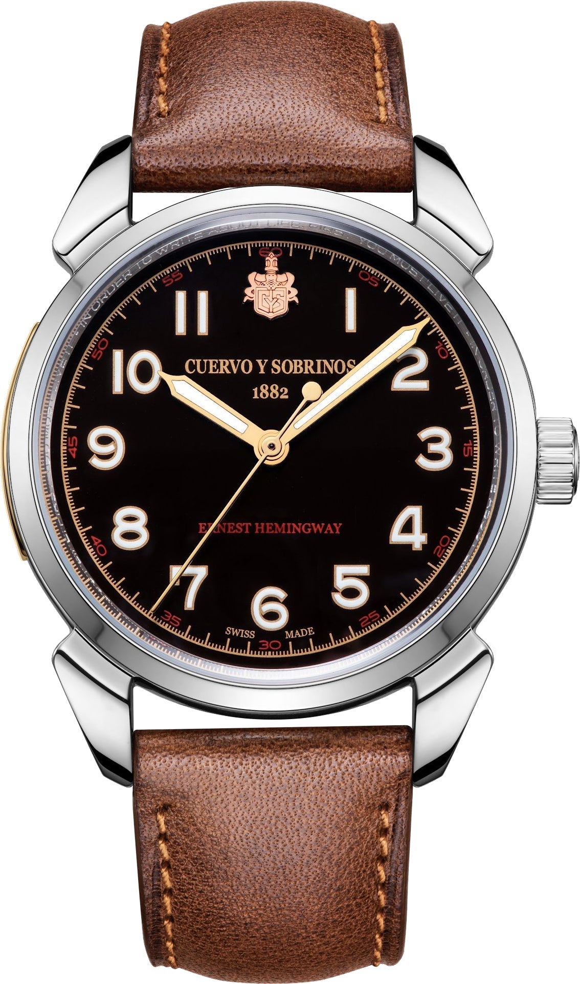 Cuervo y Sobrinos Watch Historiador Hemingway Limited Edition D 3189.1HB Image 1