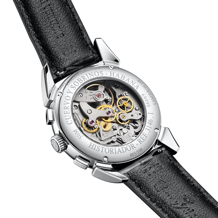 Cuervo y Sobrinos Watch Historiador Landeron Limited Edition 3146.1N Image 4