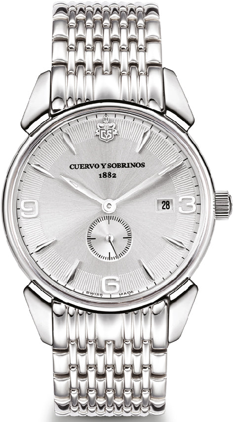 Cuervo y Sobrinos Watch Historiador Pequenos Segundos 3191B.1VAS Image 1