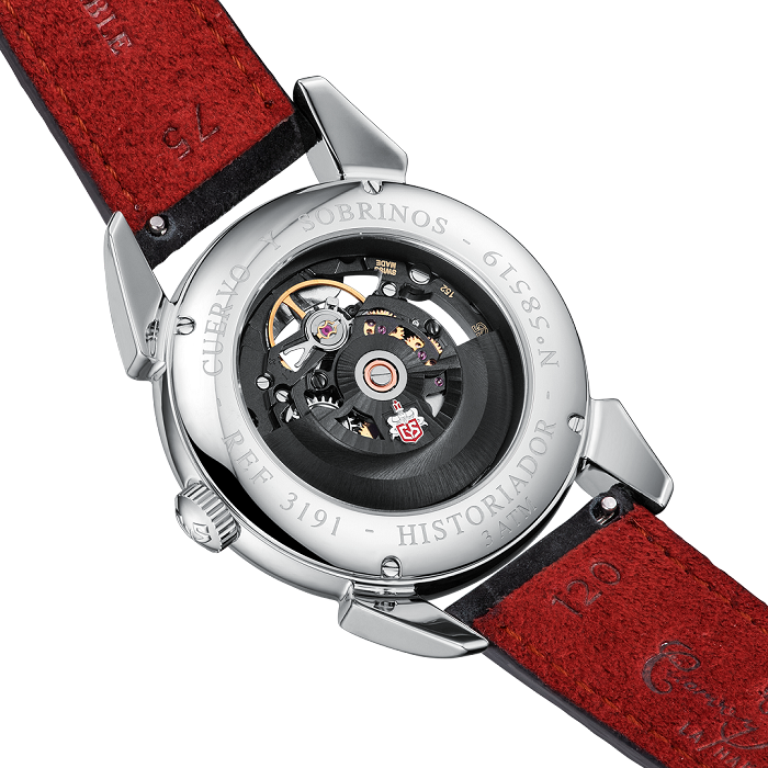 Cuervo y Sobrinos Watch Historiador Squelette 3191.1NSQS Image 2
