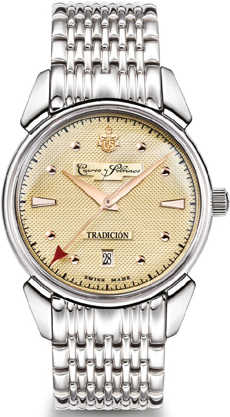 Cuervo y Sobrinos Watch Historiador Tradition 3195B.1TR.C Image 1