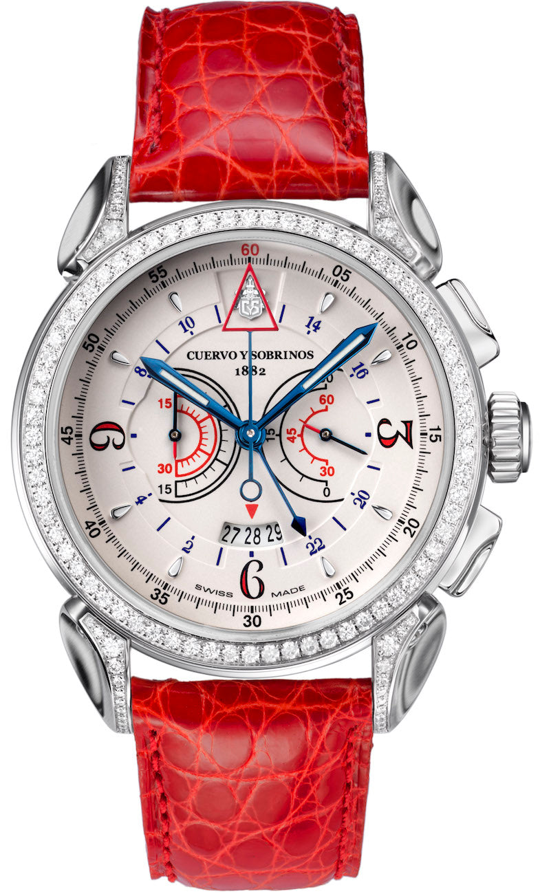Cuervo y Sobrinos Watch Historiador Vuelo Chrono 3201.1I-S1-L Image 1