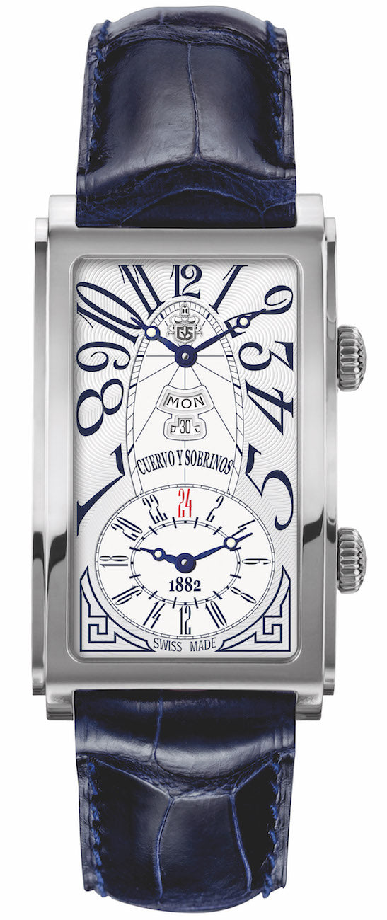 Cuervo y Sobrinos Watch Prominente Dual Time 1124.1AAG Image 1