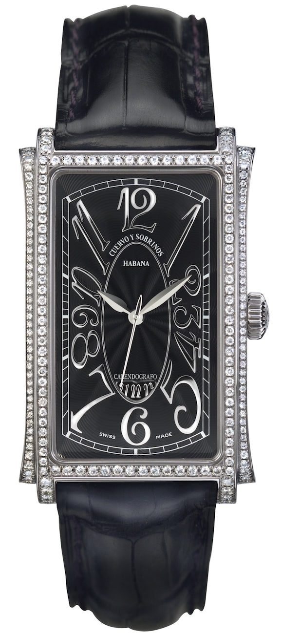 Cuervo y Sobrinos Watch Prominente Solo Tiempo 1012.1NG-S3 Image 1