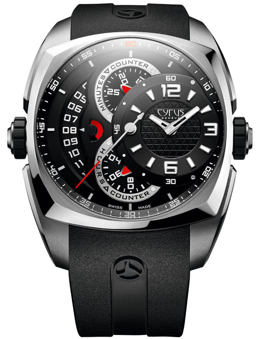 Cyrus Klepcys Chronograph Titanium Steel Limited Edition Watch 539.501.SS.A Image 1