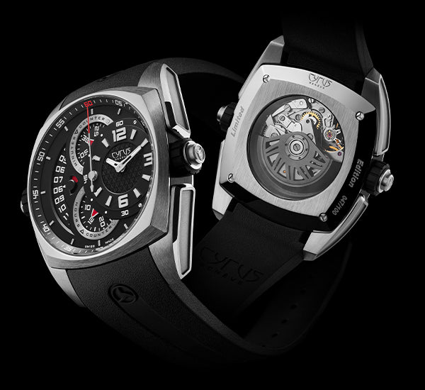 Cyrus Klepcys Chronograph Titanium Steel Limited Edition Watch 539.501.SS.A Image 2