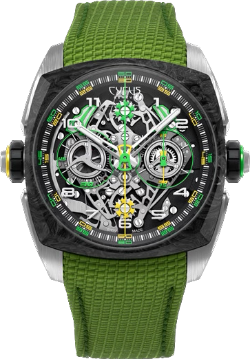 Cyrus Klepcys Dice Lime Carbon Limited Edition Watch 539.508.TC.B Image 1