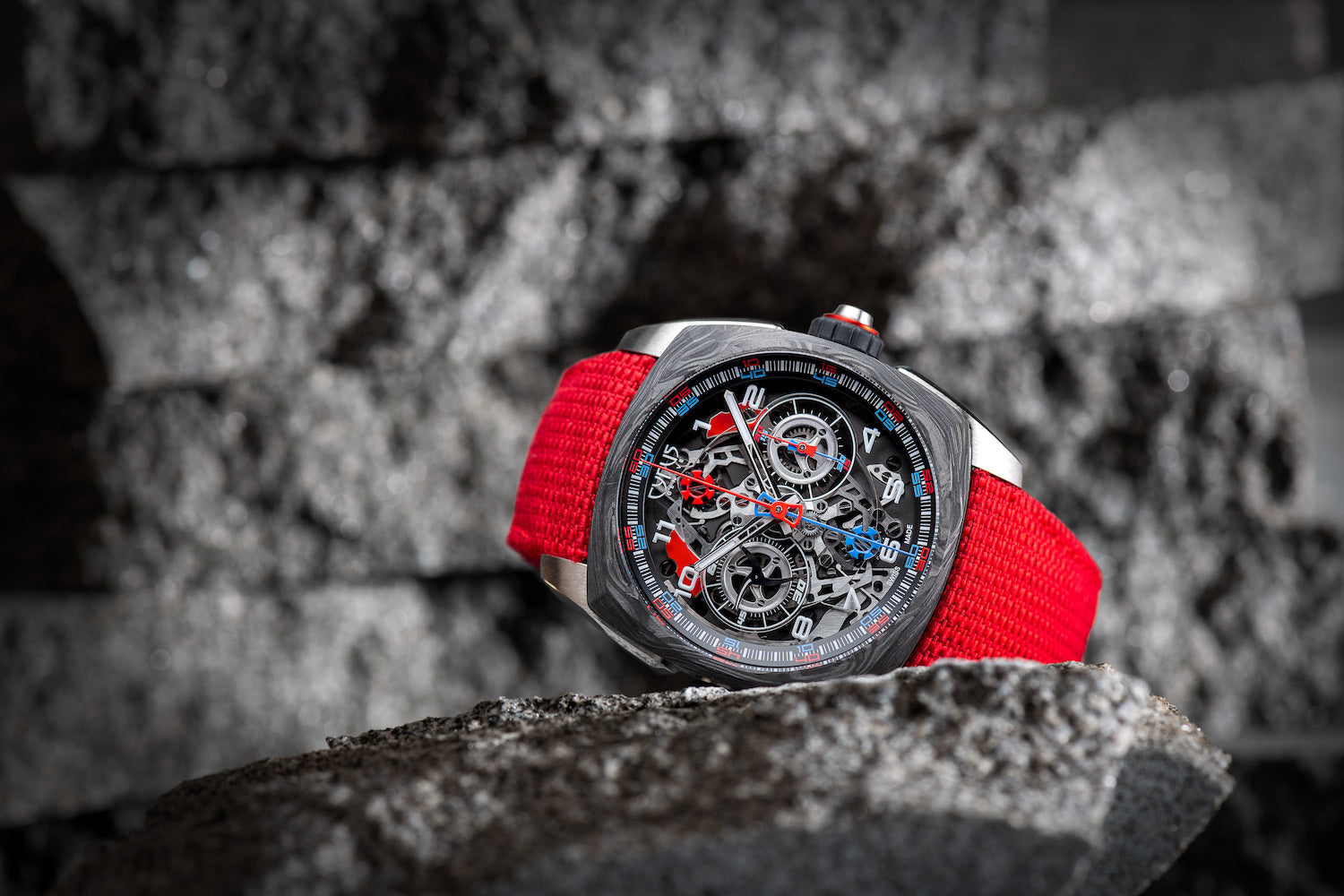 Cyrus Klepcys Dice Titanium Carbon Fiber Limited Edition Watch 539.508.TC.A Image 5