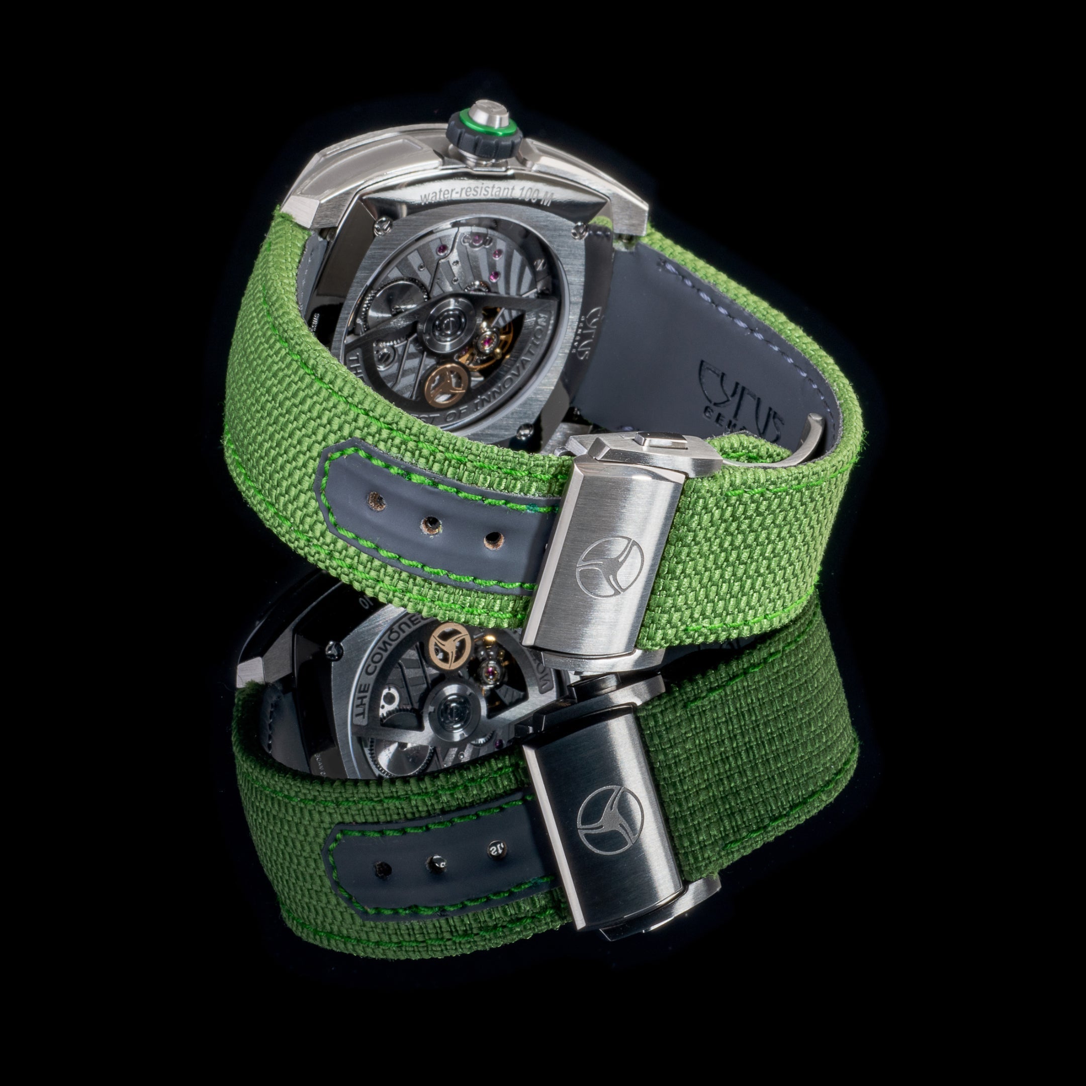 Cyrus Watch Klepcys DICE Lime Titanium Limited Edition 539.508.TT.B Image 5