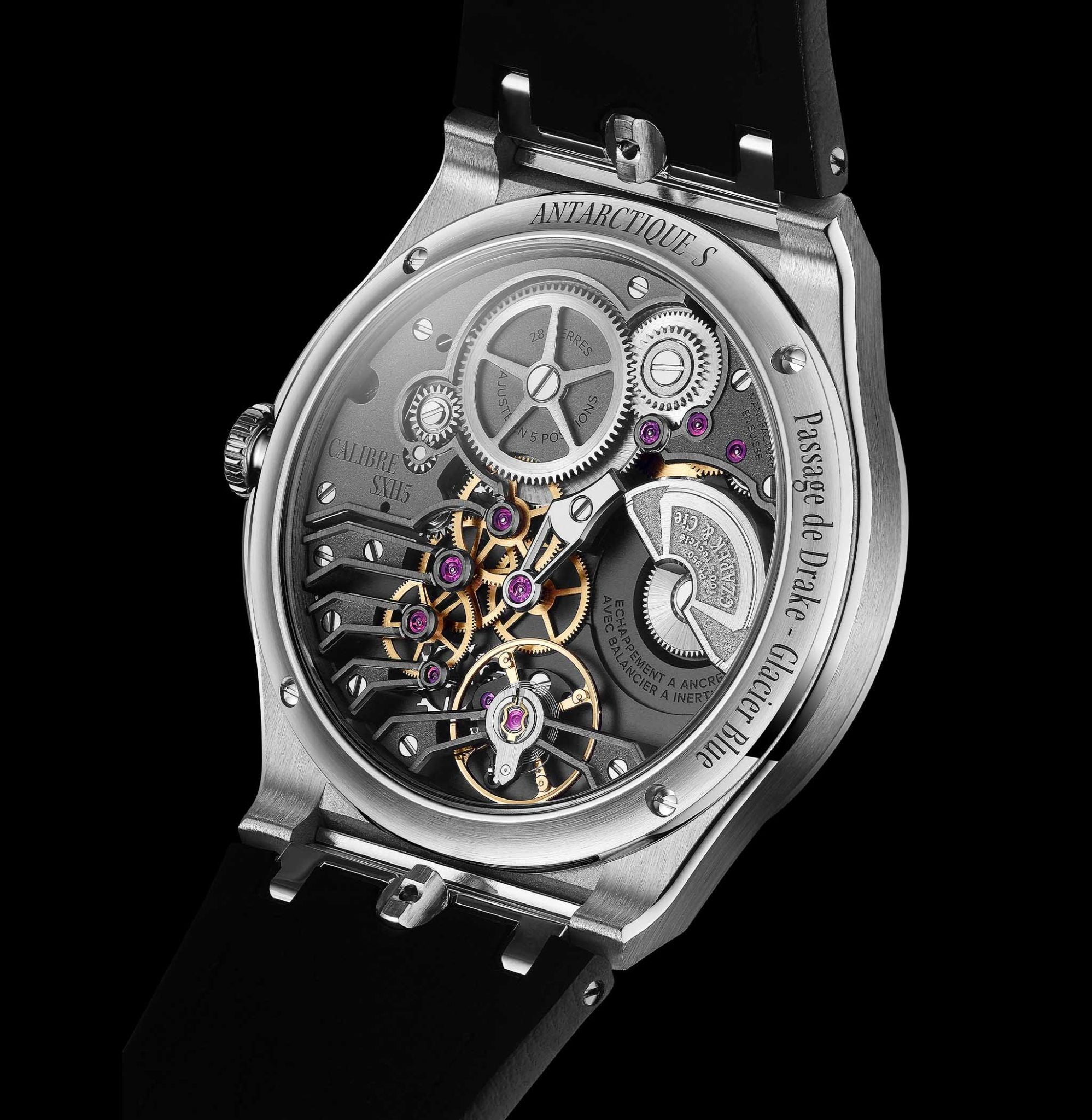Czapek Antarctique Passage de Drake Salmon S Watch Passage de Drake Salmon 38.5 Image 3