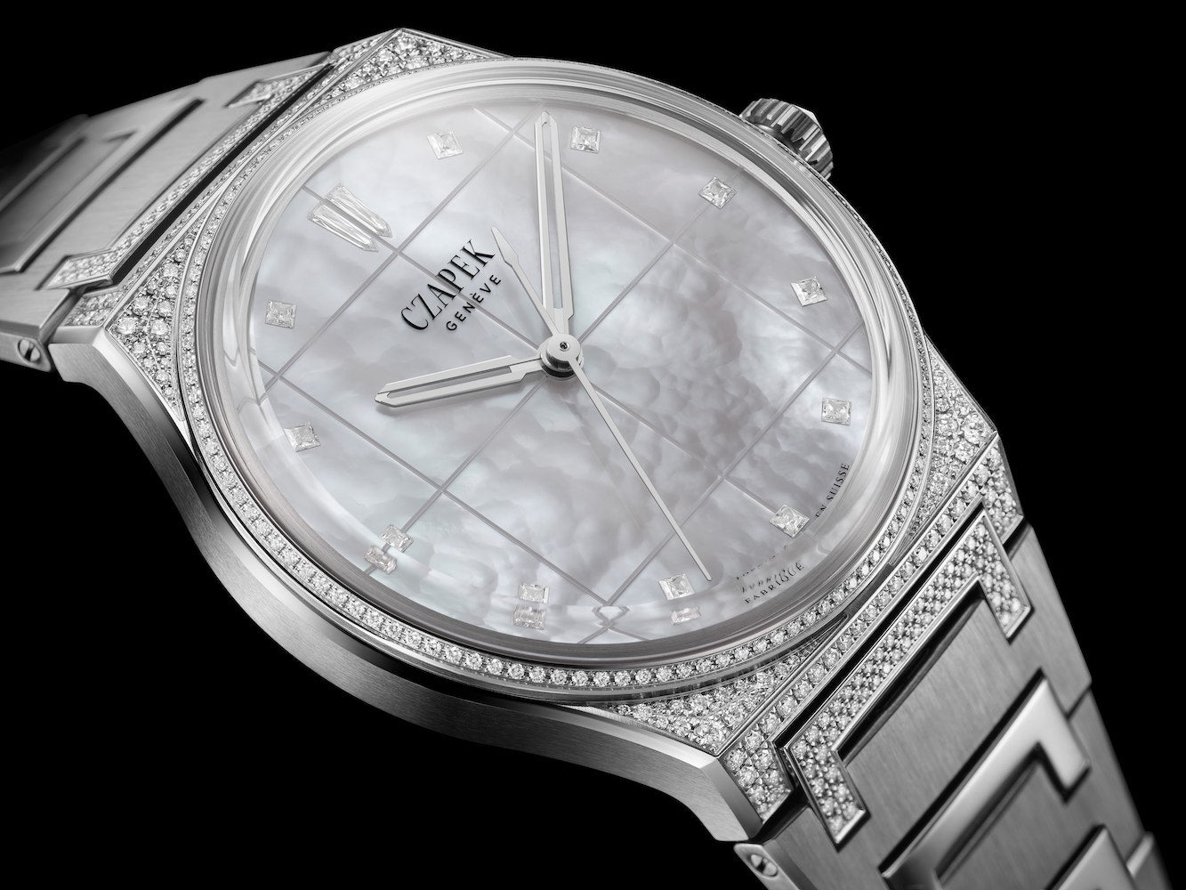 Czapek Antarctique S La Carte des Nuages Misty White Diamonds Limited Edition Watch Antarctique S La Carte des Nuages Misty White Image 2