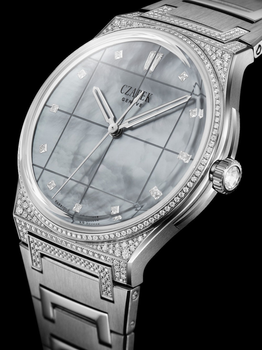 Czapek Antarctique S La Carte des Nuages Stormy Grey Diamonds Limited Edition Watch Antarctique S La Carte des Nuages Stormy Grey Image 2