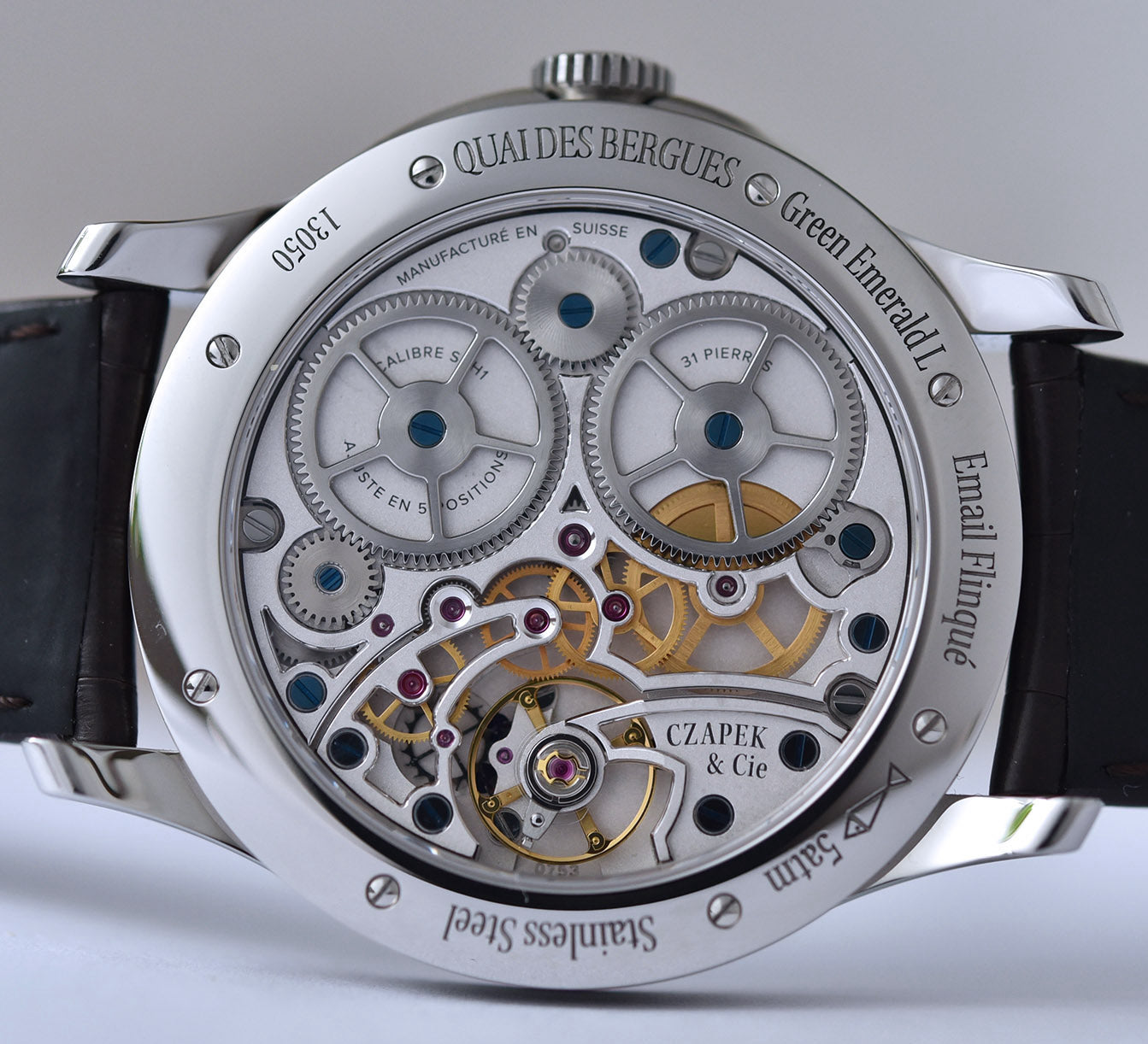 Czapek Quai des Bergues Emerald Green L Watch Emerald Green L Image 2