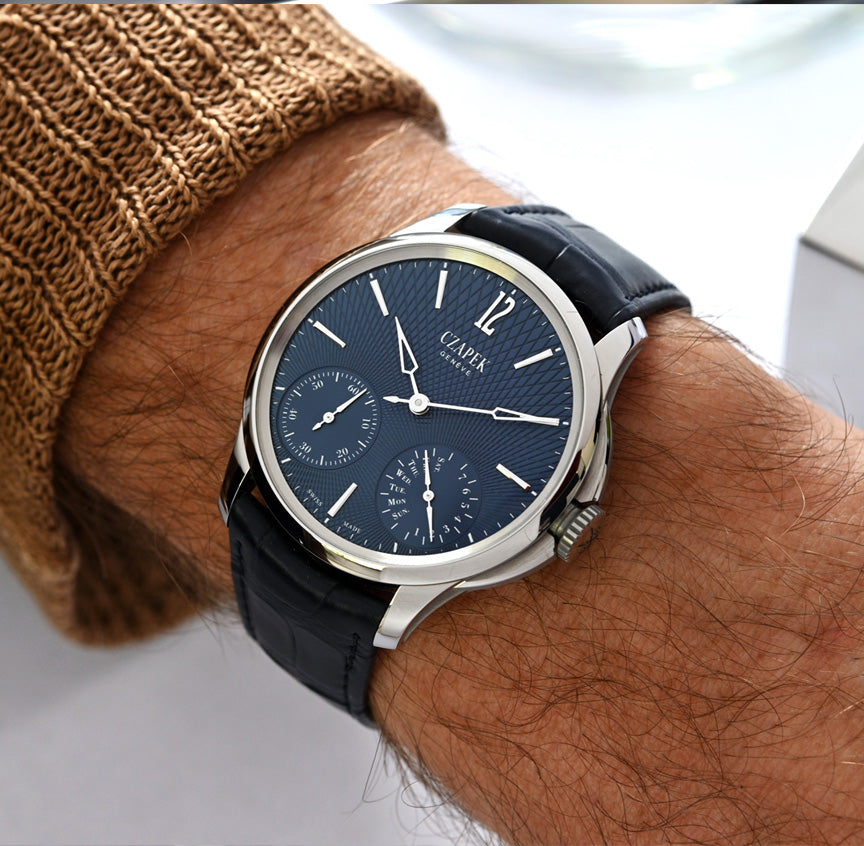 Czapek Quai des Bergues No.17 Double Soleil Deep Blue Watch Quai des Bergues 17 Double Soleil Deep Blue Image 6