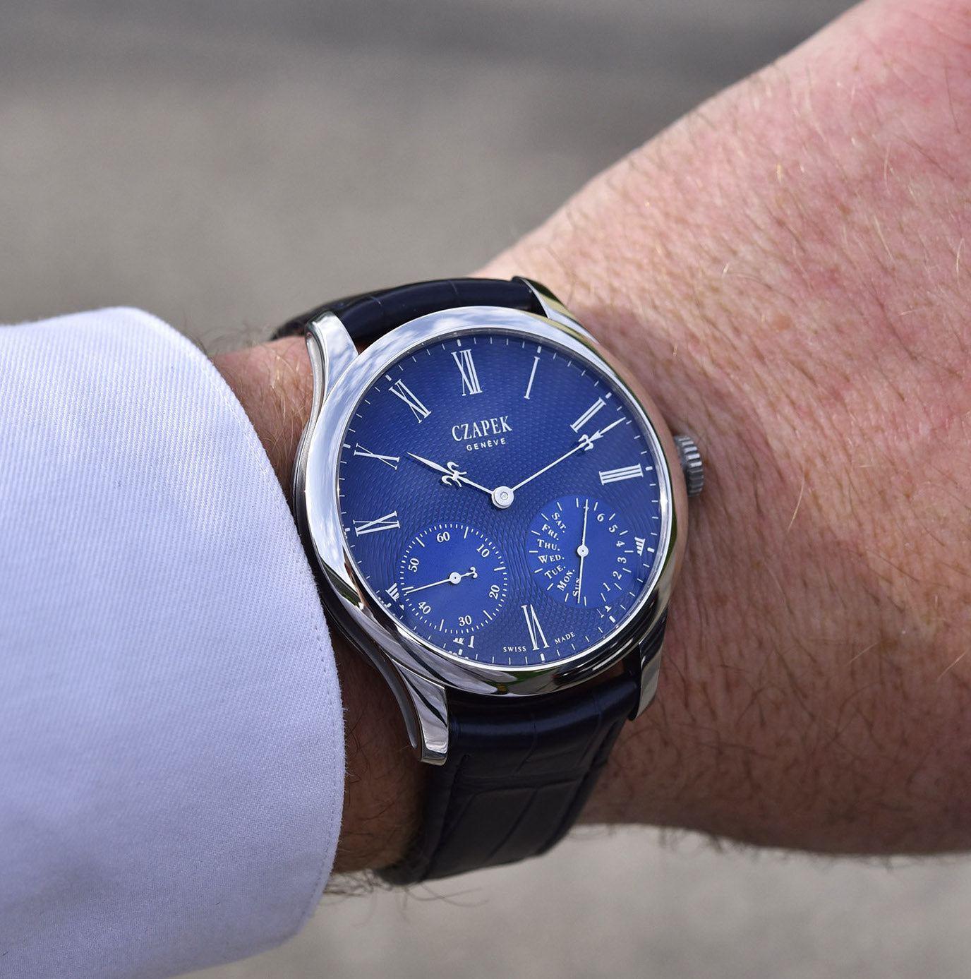 Czapek Quai des Bergues Sapphire Blue L Watch Sapphire Blue L Image 5