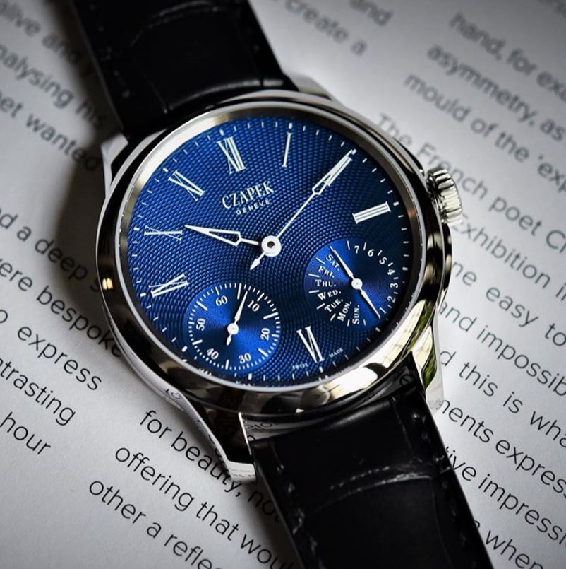 Czapek Quai Des Bergues Sapphire Blue S Limited Edition Watch Czapek Watch Quai Des Bergues Sapphire Blue S Image 2