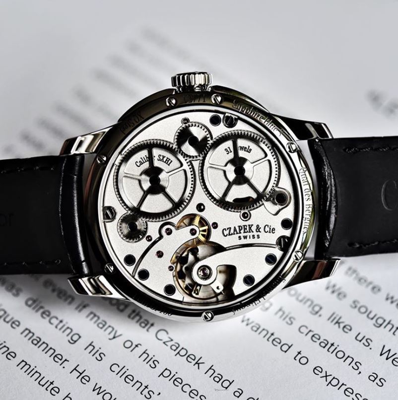 Czapek Quai Des Bergues Sapphire Blue S Limited Edition Watch Czapek Watch Quai Des Bergues Sapphire Blue S Image 3