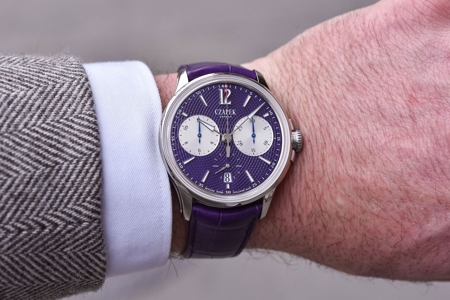 Czapek Watch Faubourg de Cracovie Purple Panda Limited Edition Faubourg de Cracovie Purple Panda Image 6